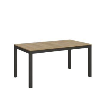 Everyday Evolution table - Extendable table 90x160/264 cm Everyday Evolution White Ash Anthracite frame