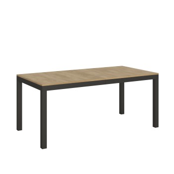 Everyday Evolution table - Extendable table 90x180/284 cm Everyday Evolution White Ash Anthracite frame