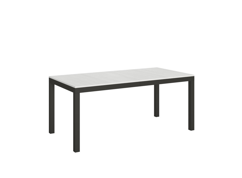 Everyday Evolution table - Extendable table 90x180/284 cm Everyday Evolution White Ash Anthracite frame