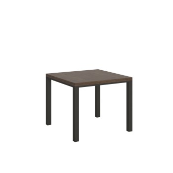 Everyday Libra Anthracite Table - Opening table 90x90/180 cm Everyday Libra Oak Nature Anthracite frame