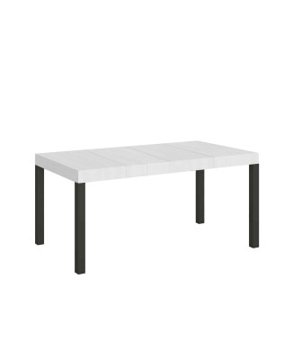 Everyday Premium Table - Extendable table 90X120/224 cm Everyday Premium White Ash Anthracite frame