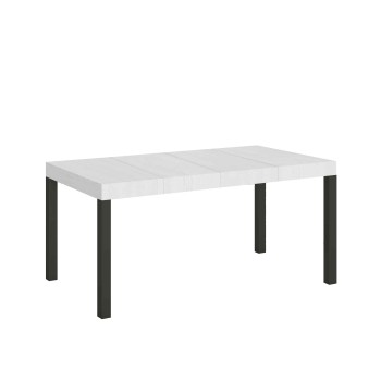 Everyday Premium Table - Extendable table 90X120/224 cm Everyday Premium White Ash Anthracite frame