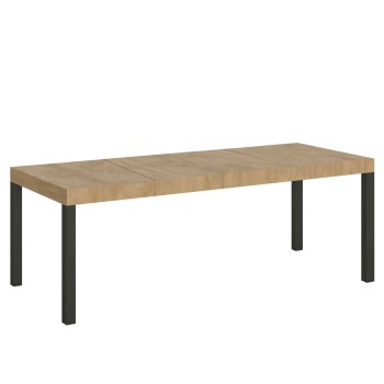 Everyday Premium Table - Extendable table 90x160/264 cm Everyday Premium White Ash Anthracite frame