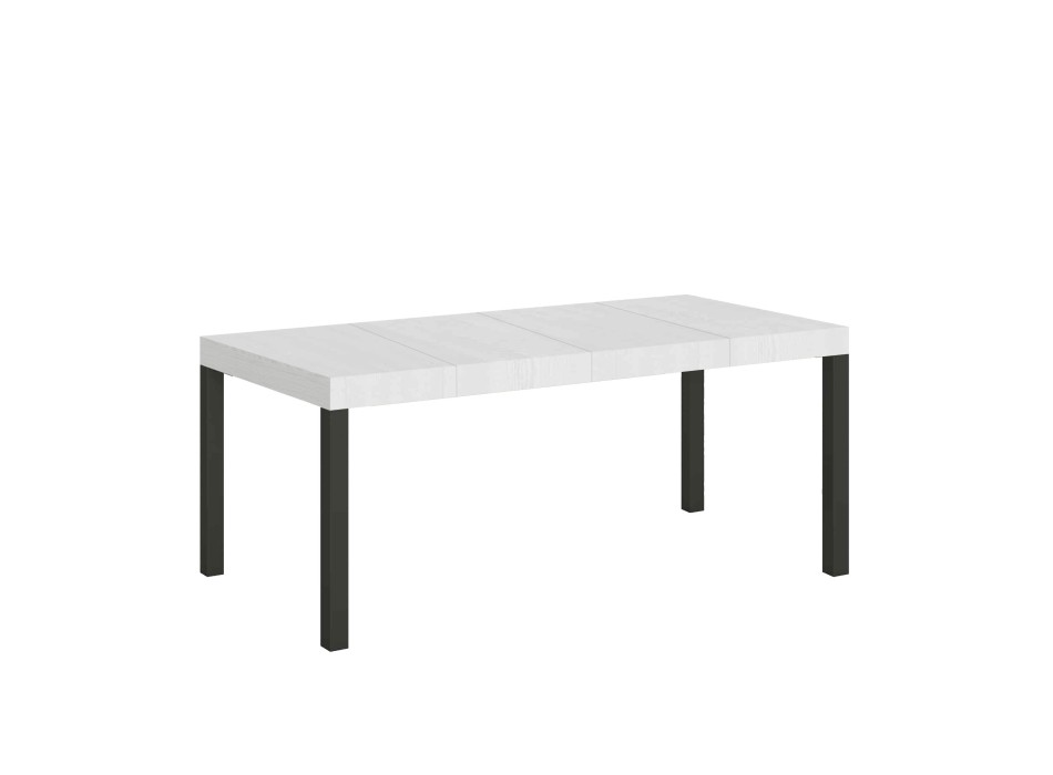 Everyday Premium Table - Extendable table 90x160/264 cm Everyday Premium White Ash Anthracite frame