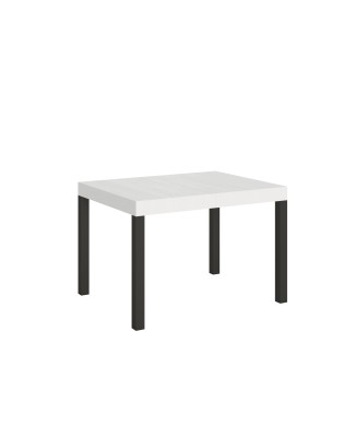 Everyday Table - Extendable table 70x110/194 cm Everyday White Ash Anthracite frame