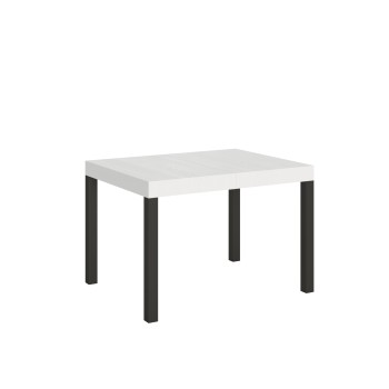 Everyday Table - Extendable table 70x110/194 cm Everyday White Ash Anthracite frame