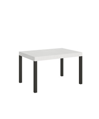 Everyday Table - Extendable table 90X120/224 cm Everyday White Ash Anthracite frame