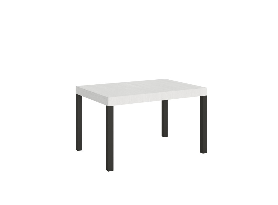 Everyday Table - Extendable table 90X120/224 cm Everyday White Ash Anthracite frame