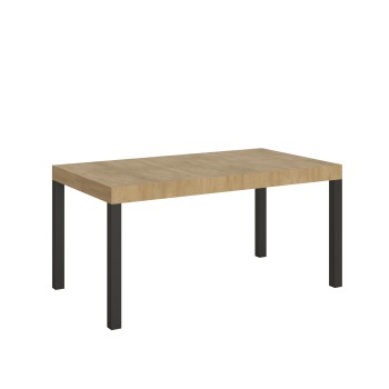 Everyday Table - Extendable table 90x160/264 cm Everyday White Ash Anthracite frame