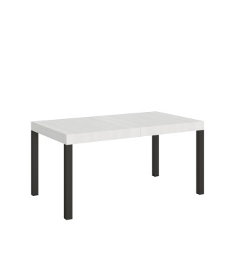 Everyday Table - Extendable table 90x160/264 cm Everyday White Ash Anthracite frame