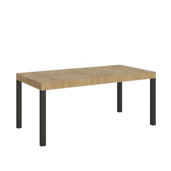 Everyday Table - Extendable table 90x180/284 cm Everyday White Ash Anthracite frame