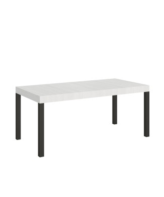 Everyday Table - Extendable table 90x180/284 cm Everyday White Ash Anthracite frame