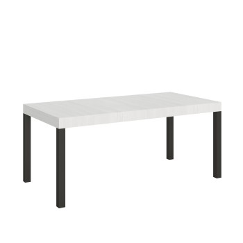 Everyday Table - Extendable table 90x180/284 cm Everyday White Ash Anthracite frame