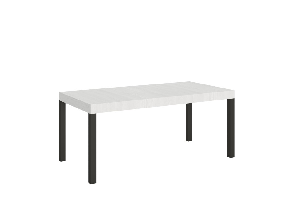 Everyday Table - Extendable table 90x180/284 cm Everyday White Ash Anthracite frame