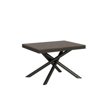 Famas Evolution table - Extendable table 90x120/224 cm Famas Evolution White Ash Anthracite frame