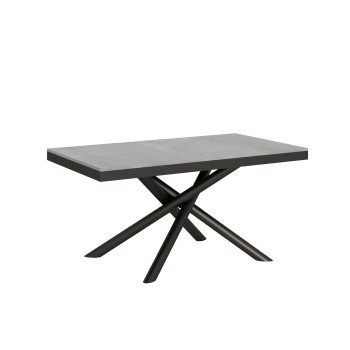 Famas Evolution table - Extendable table 90x160/264 cm Famas Evolution White Ash Anthracite frame