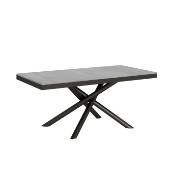 Famas Evolution table - Extendable table 90x180/284 cm Famas Evolution White Ash Anthracite frame