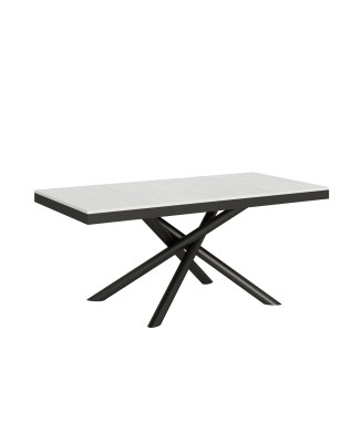 Famas Evolution table - Extendable table 90x180/284 cm Famas Evolution White Ash Anthracite frame