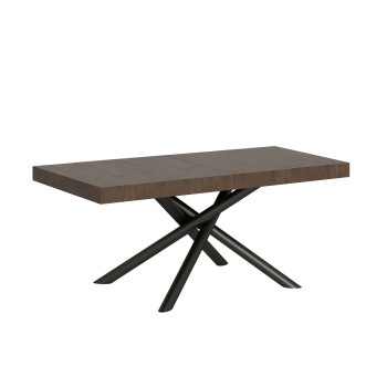 Famas Premium Table - Extendable table 90x120/224 cm Famas Premium White Ash Anthracite frame