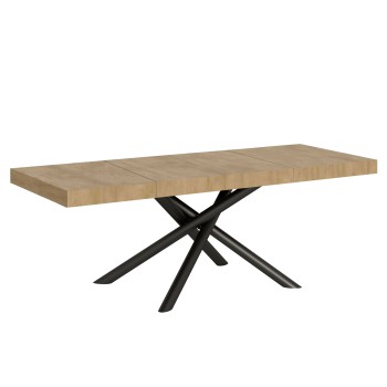 Famas Premium Table - Extendable table 90x160/264 cm Famas Premium White Ash Anthracite frame