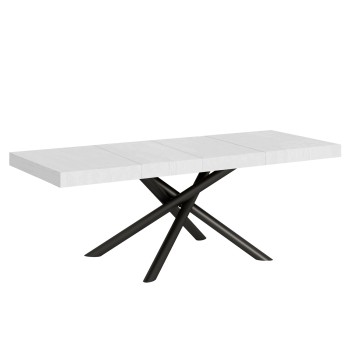 Famas Premium Table - Extendable table 90x160/264 cm Famas Premium White Ash Anthracite frame