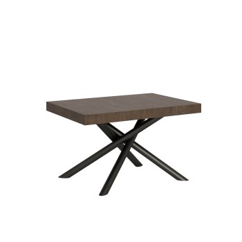 Famas table - Extendable table 90x120/224 cm Famas White Ash Anthracite frame