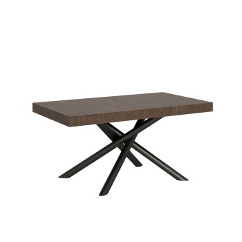 Famas Table - Extendable table 90x160/264 cm Famas White Ash Anthracite frame