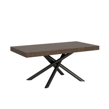 Famas Table - Extendable table 90x180/284 cm Famas White Ash Anthracite frame