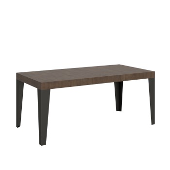 Flame Anthracite Table - Extendable table 90x180/284 cm Flame White Ash Anthracite frame