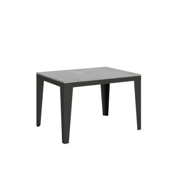 Flame Evolution Anthracite Table - Extendable table 90x120/224 cm Flame Evolution White Ash Anthracite frame