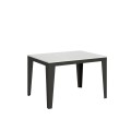 Extendable table 90x120/224 cm Flame Evolution Anthracite frame