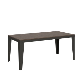 Flame Evolution Anthracite Table - Extendable table 90x180/284 cm Flame Evolution White Ash Anthracite frame