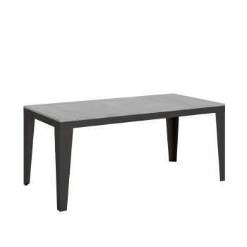 Flame Evolution Anthracite Table - Extendable table 90x180/440 cm Flame Evolution White Ash Anthracite frame