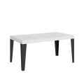 Extendable table 90x120/224 cm Flame Premium Anthracite frame