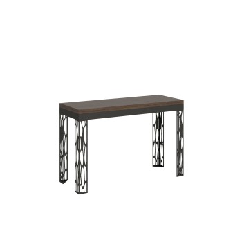 Ghibli Double Table - Opening table 120/200x45/90 cm Ghibli Double Oak Nature Anthracite frame