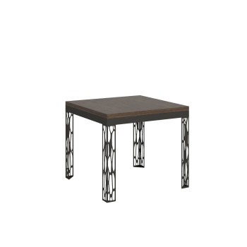 Ghibli Libra Anthracite Table - Opening table 90x90/180 cm Ghibli Libra Oak Nature Anthracite frame