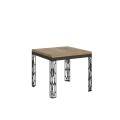 Opening table 90x90/180 cm Ghibli Libra Anthracite frame