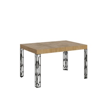 Ghibli table - Extendable table 90x120/224 cm Ghibli White Ash Anthracite frame