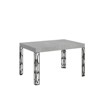 Ghibli table - Extendable table 90x120/224 cm Ghibli White Ash Anthracite frame