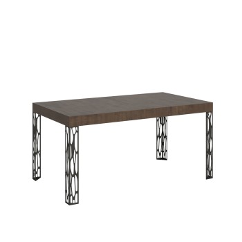 Ghibli table - Extendable table 90x160/264 cm Ghibli White Ash Anthracite frame