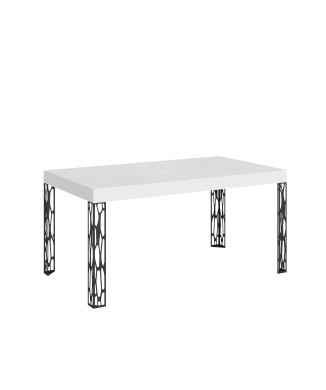 Ghibli table - Extendable table 90x160/264 cm Ghibli White Ash Anthracite frame