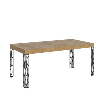 Ghibli table - Extendable table 90x180/284 cm Ghibli White Ash Anthracite frame