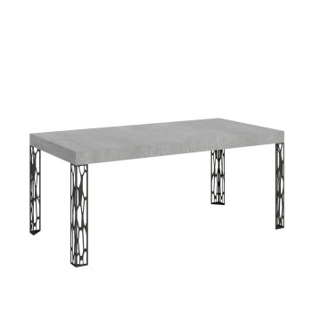 Ghibli table - Extendable table 90x180/284 cm Ghibli White Ash Anthracite frame