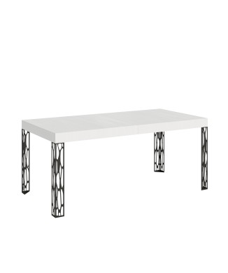 Ghibli table - Extendable table 90x180/284 cm Ghibli White Ash Anthracite frame