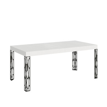 Ghibli table - Extendable table 90x180/284 cm Ghibli White Ash Anthracite frame