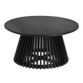 Jeanette table Ø 80 cm black