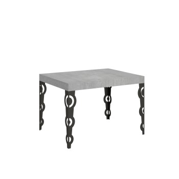 Karamay Anthracite Table - Extendable table 70x110/194 cm Karamay White Ash Anthracite frame