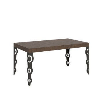 Karamay Anthracite Table - Extendable table 90x160/264 cm Karamay White Ash Anthracite frame