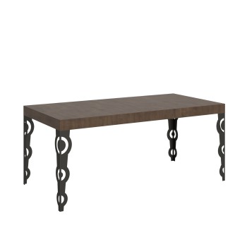 Karamay Anthracite Table - Extendable table 90x180/284 cm Karamay White Ash Anthracite frame