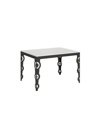 Karamay Evolution Anthracite Table - Extendable table 90x120/224 cm Karamay Evolution White Ash Anthracite frame